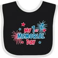 thumbnail image 3 of Inktastic My 1st Memorial Day Boys or Girls Baby Bib, 3 of 4