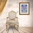 thumbnail image 3 of Wang, Melissa 25x32 Gold Ornate Wood Framed with Double Matting Museum Art Print Titled - Embroidered Garden III, 3 of 4