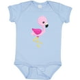 thumbnail image 3 of Inktastic Cute Flamingo, Baby Flamingo, Pink Flamingo Girls Baby Bodysuit, 3 of 5