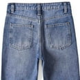 thumbnail image 7 of QUOTAY Boys Distressed Jeans High Street Fashion Casual Long Boys Pants for Kids Comfortable Stretch Denim Trousers Spring Autumn 5-14 Years 17_Blue,5-6 Years, 7 of 7
