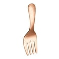 thumbnail image 1 of ZheElen Durable Camping Tableware Set Compact And Reliable For User-friendly Sturdy Rosegold fork, 1 of 6