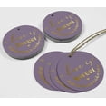 thumbnail image 4 of Inkdotpot 100 Pack Real Gold Foil Paper Tag Love Is Sweet Wedding Favor Hang Tag, 4 of 6