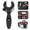 thumbnail image 2 of Ratcheting Tubing Cutter, 2 in 1 Close Quarters Tube Compact Cutter, Portable Ratcheting Tubing Cutter Tool for Cutting Copper, PVC, and Soft Metal Pipes, 2 of 9