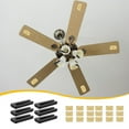 thumbnail image 2 of YATLTE Ceiling Fan Blade Balancing Kit, Including Fan Balancing Clips and 18pcs Metal Self-Adhesive 3G Weight Practical Fan Balance Kit for Ceiling Fan Weight Balancing, 2 of 7