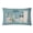Black White, variant on 12 x 3 x 16 in. Black White Papillon in Bathtub Canvas Fabric Decorative Pillow