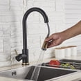 thumbnail image 5 of Senlesen Kitchen Faucet Pull Down 360°Swivel Spout Single Handle Sink Mixer, 5 of 11