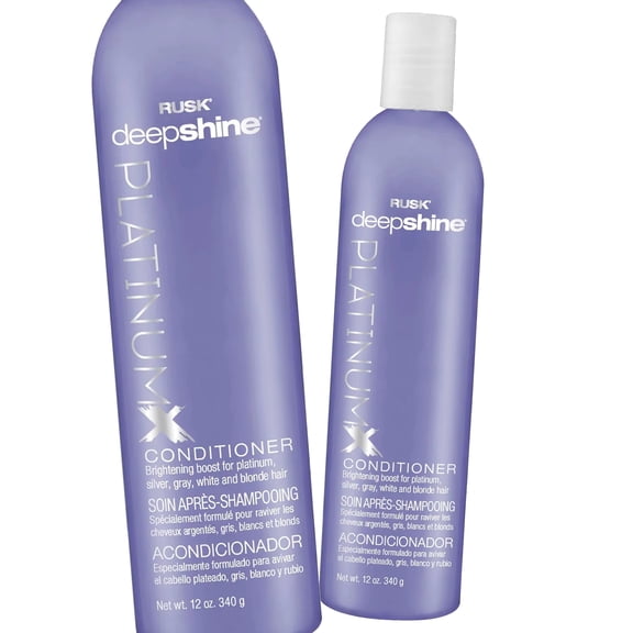 Rusk Deepshine PlatinumX Conditioner12 oz - Pack of 2