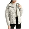 thumbnail image 2 of Roncen Women's Hooded Lightweight Down Jacket - Casual Warm Thin Puffer Coat for Everyday Comfort and Outdoor Use, 2 of 6