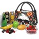 thumbnail image 3 of Fotbe Flower Horn Skull Bolsa Térmica Portátil con Estampado, Bolsa de Entrega de Alimentos Aislada, Bolsa Reutilizable de Gran Capacidad para Comidas y Supermercado, 3 of 6