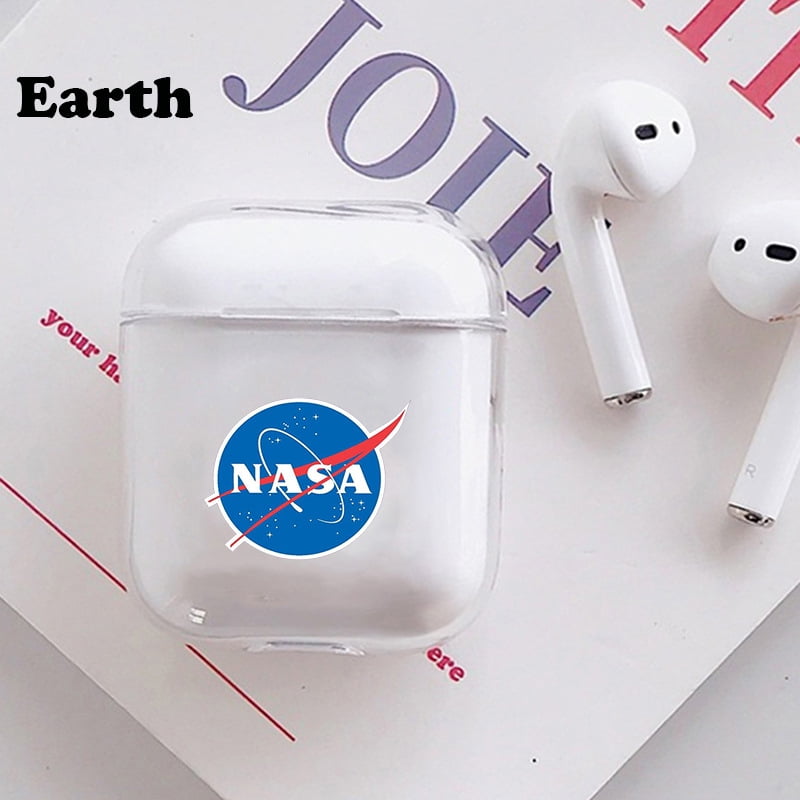 Hard Plastic Transparent Clear Case for Apple Airpods Wireless