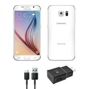 Refurbished Samsung Galaxy S6 32GB AT&T White (Good Condition).