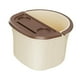 thumbnail image 5 of Bañera de hidromasaje para pies, lavabo para pies, bañera de hidromasaje para pies, cubo para pies para baño beige, 5 of 8