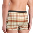 thumbnail image 5 of Daiia Minimalist plaid Men's Underwear Boxer Briefs, Cotton Stretch Moisture-Wicking Underwear-X-Large, 5 of 9