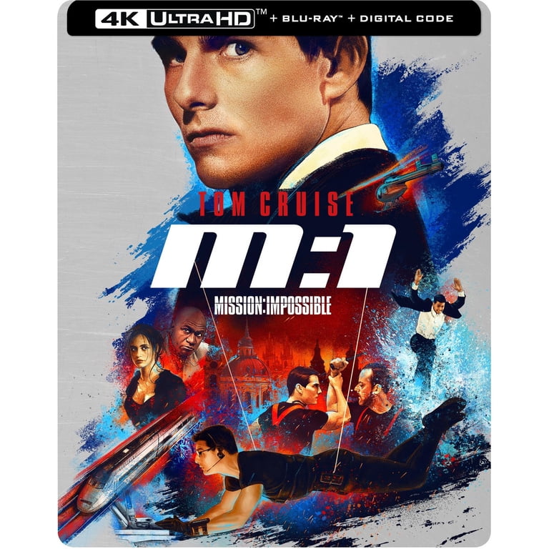 Paramount Mission Impossible Steelbook 4K Ultra HD + Blu-ray +