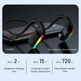 Open Ear Headphones Bluetooth Single Bone Conduction Wireless Earbuds