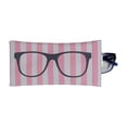 thumbnail image 5 of 2 Pack Slip In Eyeglass Case Soft Squeeze Top Pouch For Women Men, Medium To Large Glasses, 5 of 7