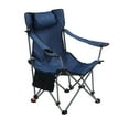 thumbnail image 6 of Adjustable Reclining Portable Camping Chair with Cup Holder & Side Pockets – Durable, Multi-Functional, Easy to Carry for Hiking, Picnics & Beaches, 6 of 12