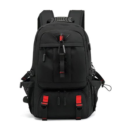 50L Large Hiking Travel Backpack with Rain Cover Molle Rucksack Waterproof Lightweight Travel Daypack for Climbing Camping Touring