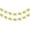 Gold, variant on WEGFTDUOP Double Layer Mortarboard Banners Glitter Graduation Garland For Graduation Party Banners High School College Grad Party Supplies