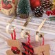 thumbnail image 5 of Soporte para calcetines navideños, colgador de ganchos para chimenea, para suministros de decoración navideña para fiestas, 5 of 5