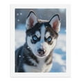thumbnail image 5 of Paint by Numbers Kit for Adults, Siberian Husky Puppy Snowy Day Paint by Numbers, Easy Paint by Numbers Kit for Adults Beginner, DIY Adult Paint by Number Kits on Canvas, Home Decor, 5 of 7