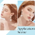thumbnail image 5 of 1 Box 20Pcs Earring Clips 925 Sterling Silver Plated Clip-on Non-Pierced Earrings Findings with Plastic Pearl and Loop 20Pcs Silicone Pads for DIY Earring Jewellery Making 925 Sterling Silver, 5 of 5