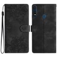 thumbnail image 1 of Cherry Blossom PU Case For Motorola Moto E 2020, 1 of 4