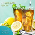thumbnail image 4 of Cuchara de té helado con mango, cucharilla, cuchara para helado, cucharas mezcladoras de acero inoxidable, juego de 2 TUNC Sencillez, 4 of 5