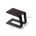 thumbnail image 4 of Support de Haut-Parleur de Bureau en Métal, Support de Table Anti-vibration, Support, Conception Intérieure pour une Meilleure Expérience Audio, 4 of 5