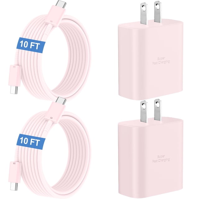 Cargador Samsung Super Fast Type-C de 45 W con cable de 3 m para Galaxy