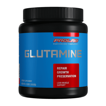 Prolab Nutrition Glutamine Powder, 1000g – Unflavored L-Glutamine Supplement for Post-Workout & Active Lifestyles
