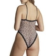 thumbnail image 2 of Moi Womens Plunge Bodysuit Style-RMS0023-P, 2 of 2