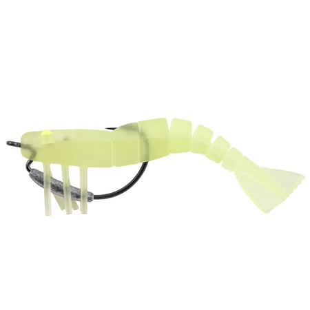 Tsunami 3 Tough Tail Shrimp Softbait Glow