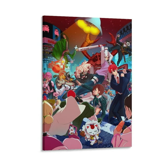 Dandadan Anime Poster (11) Print Photo Art Painting Canvas Poster Home Decorative Bedroom Modern Decor Posters Gifts 20x30inch(50x75cm)