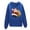 Blue, variant on Slim Fit Turtleneck Women Cropped Sweatshirts Casual Textured Long Sleeve Thermal Sweaters Trendy Teen Girls Preppy Clothes