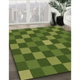 thumbnail image 3 of Ahgly Company Machine Washable Indoor Rectangle Transitional Venom Green Area Rugs, 2' x 3', 3 of 7