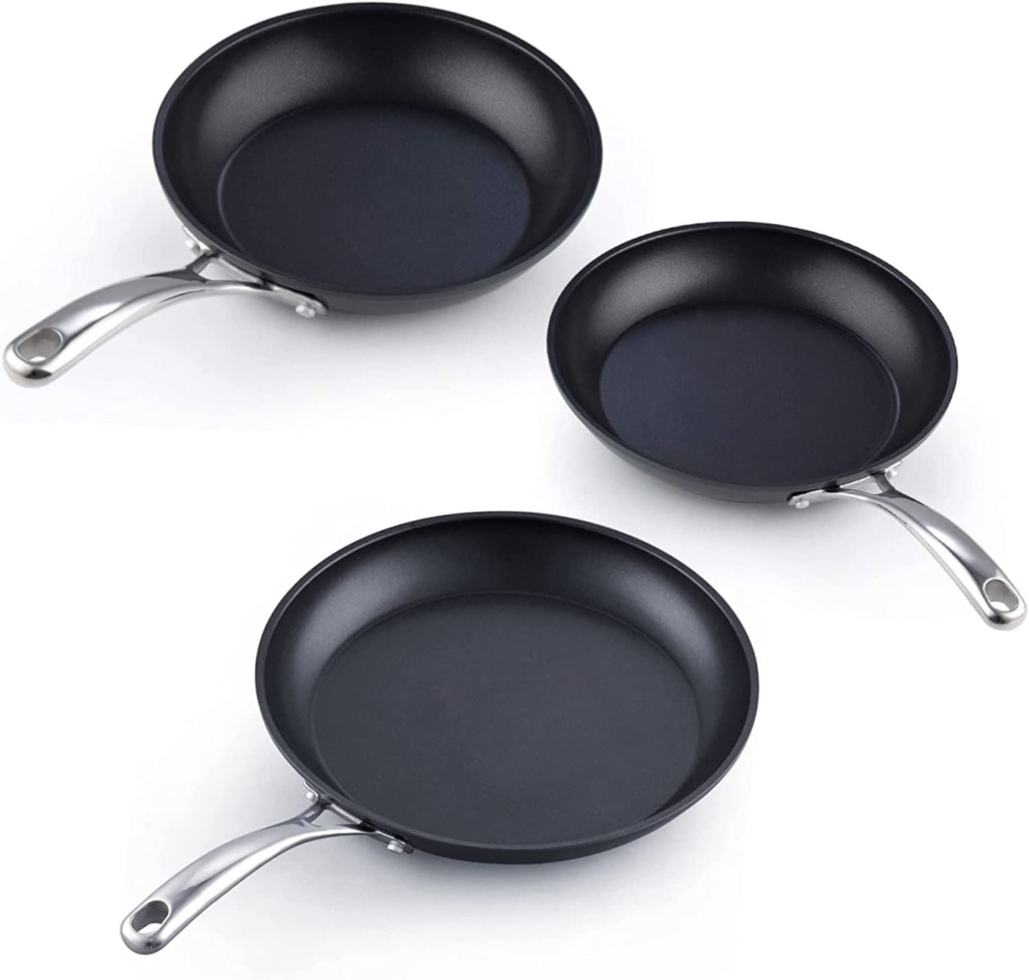 Bon Chef 61274 One-Minute Non-Stick Omelet Pan with Handle, 8 5/8 Dia. -  LionsDeal