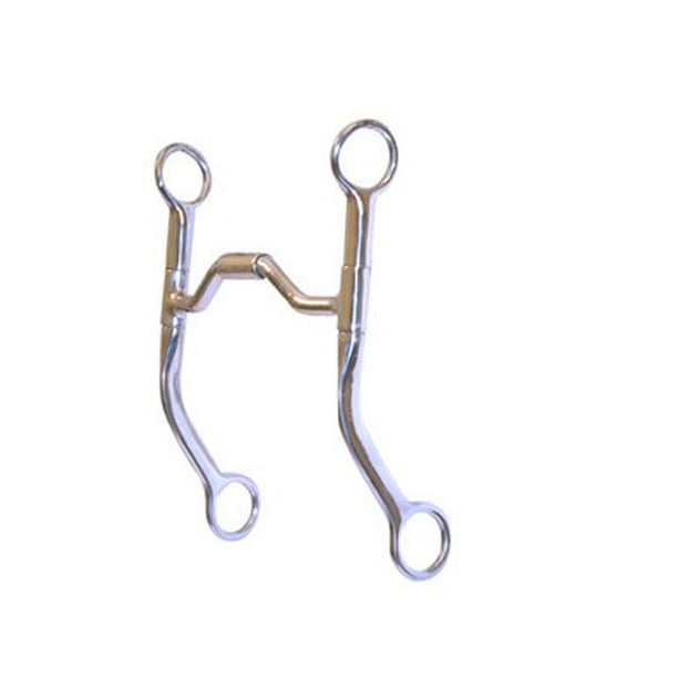Curb Bit Low Swivel Port 5 Inch, Excellent transition progression bit By Big Dees Tack Walmart