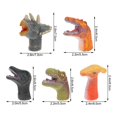 thumbnail image 2 of Adorable Finger Puppet Toy 5Pcs Assorted Color Plastic Secure Fit No Jamming for Kids Use, 2 of 5