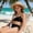 Black2, variant on Girl Swimsuit Girls Two Pieces Swimsuit Quick Dry Swimwear Summer Toddler Girl Bathing Suit 9-10 Years