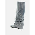 thumbnail image 3 of Capella Fold-Over Slouchy Denim Boot, 3 of 9