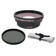 thumbnail image 1 of Leica V-LUX (Typ 114) HD (High Definition) 0.5x Wide Angle Lens With Macro + 82mm Circular Polarizing Filter + Nw Direct Micro Fiber Cleaning Cloth, 1 of 3