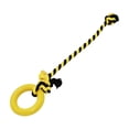 thumbnail image 3 of Juguete interactivo para perros, juguetes para masticar, juguete de cuerda para perros para correr, tamaño pequeño, mediano y grande Amarillo, 3 of 9