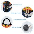 thumbnail image 7 of FORMRS Women's Travel Backpack Purse Anti-Theft Hidden Pockets Casual Shoulder Bag, Art Flowers, 7 of 7