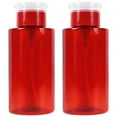 thumbnail image 1 of Pana High Quality 10 oz Liquid Pump Dispenser - Red (2 Bottles), 1 of 4