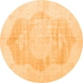 thumbnail image 1 of Ahgly Company Indoor Round Persian Orange Traditional Area Rugs, 6' Round, 1 of 1