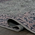 thumbnail image 5 of JONATHAN Y WASHABLE 2 x 8 Runner Rug, Victoria Ornate Persian All-Over - Purple/Gray, WSH106B-28, 5 of 9