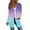 Purple, variant on GXIPO Women's Lightweight Cardigan Sweaters with Pockets Long Sleeve Casual Loose Cardigans for Women Tie Dye Black S
