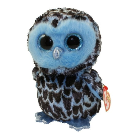 TY Beanie Boos - YAGO the Owl (Glitter Eyes) (Regular Size - 6