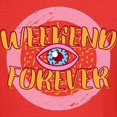 thumbnail image 3 of CafePress - Retro 80S Weekend Forever T Shirt - Dark T-Shirt Kids XS-XL, 3 of 4